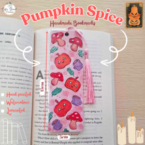 Pumpkin Spice Bookmark
